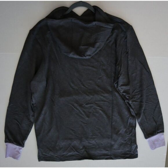 Jambys #161431 Women's Sz S Gray/Lavender MicroModal House Hoodie Pullover - Picture 8 of 11